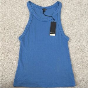 (5/$30 deal)
Monrow Blue Tank Top Essential